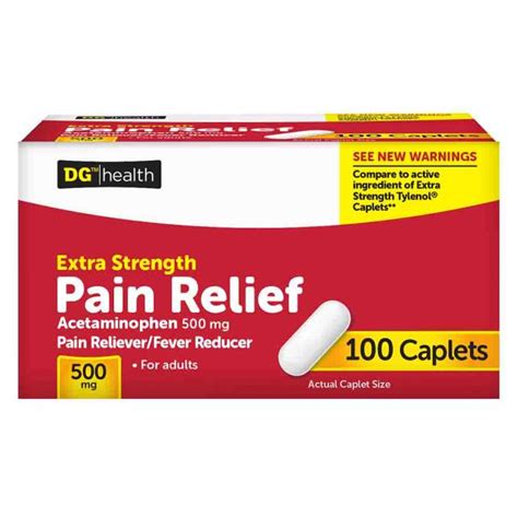 866-323-0107 or www. . Dollar general extra strength pain reliever